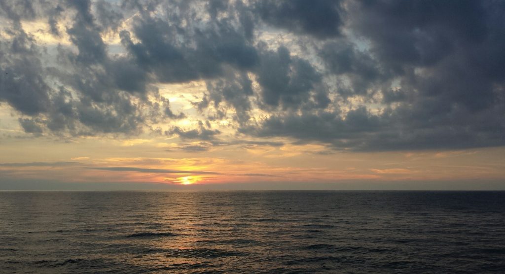 Lake Erie Sunset. A reminder of why we travel. And why we have to pack.