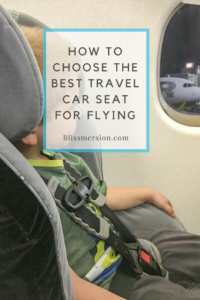 How to Choose the Best Travel Car Seat for Flying. What's the best car seat to travel with? Find out!