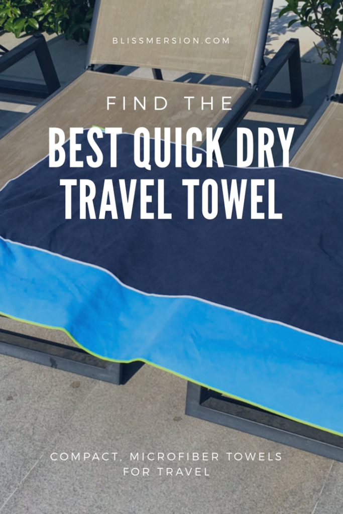 Are you looking for the best backpacking towel available? Me, too! Find the best quick dry towels for travel with this helpful microfiber towel guide (with reviews)!