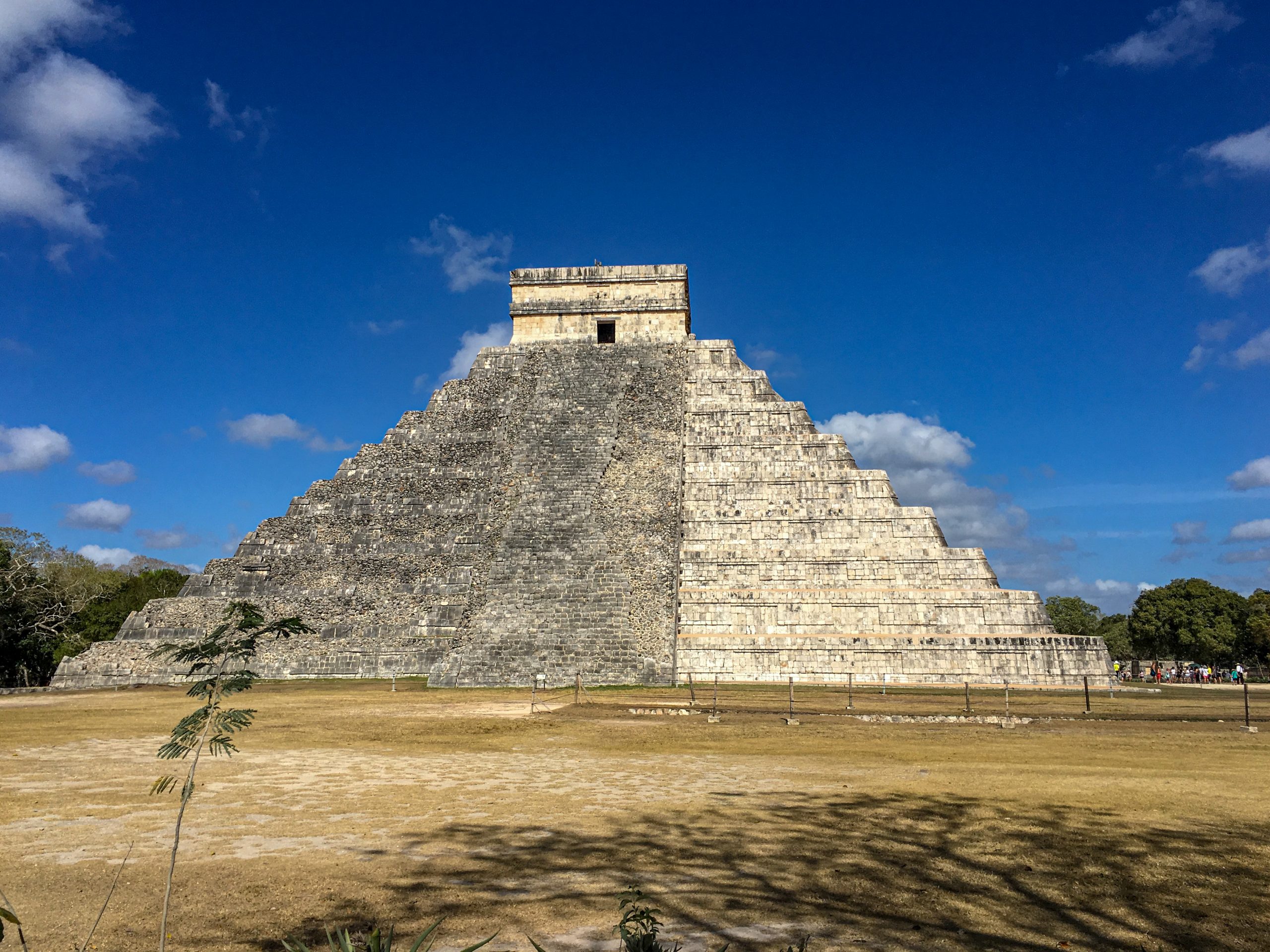 The great pyramid at Chichen Itza.